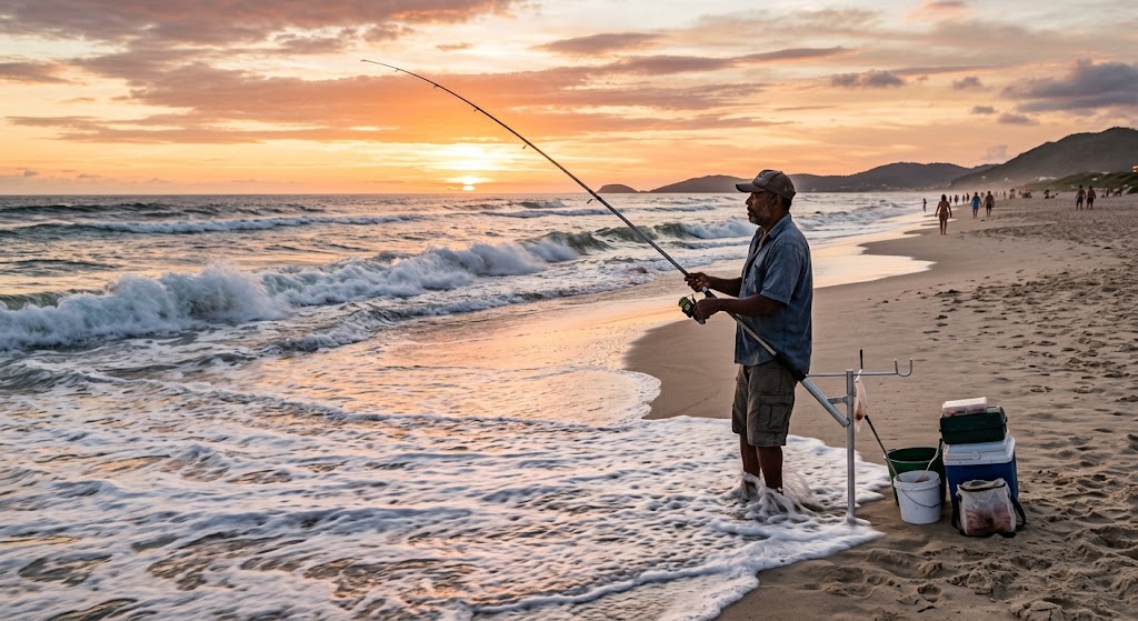 Pesca no mar